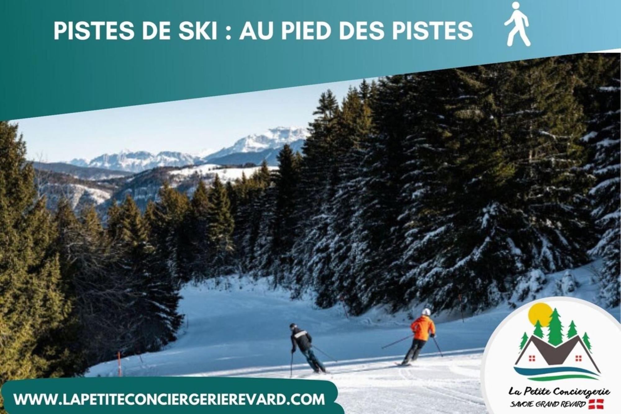 Chaleureux Studio Au Pied Des Pistes - Le Refuge Les Deserts  Exterior photo